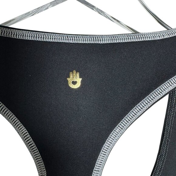 Spiritual Gangster Size Small Vera Zip-Front Dream Tech Eco Jersey Sports Bra - Picture 4 of 6